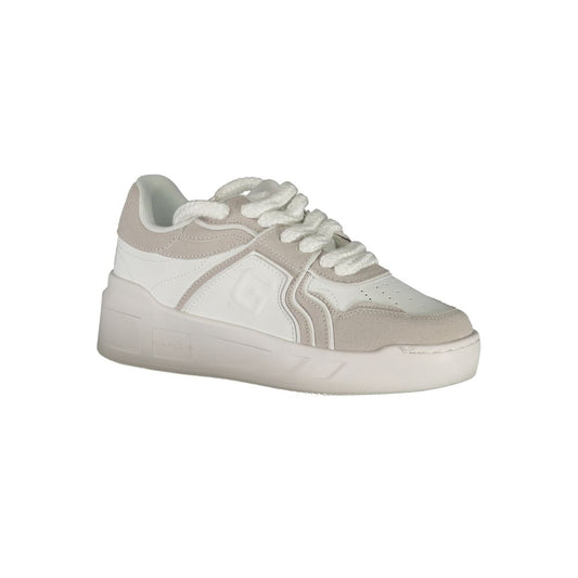 Bianco Polyurethane Women Sneaker