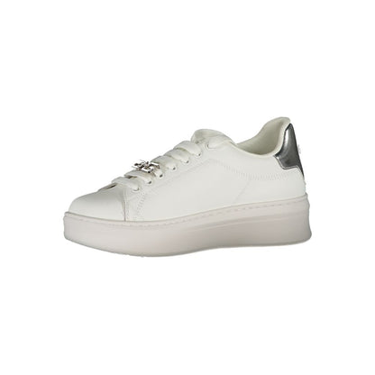 Bianco Poliuretano Women Sneaker