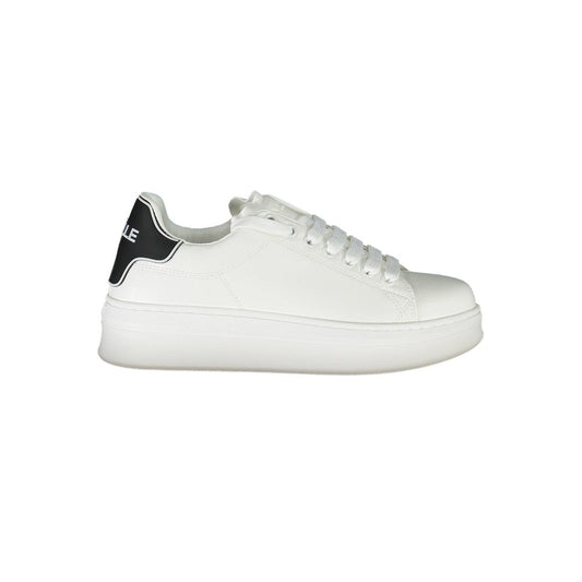 Bianco Polyurethane Women Sneaker