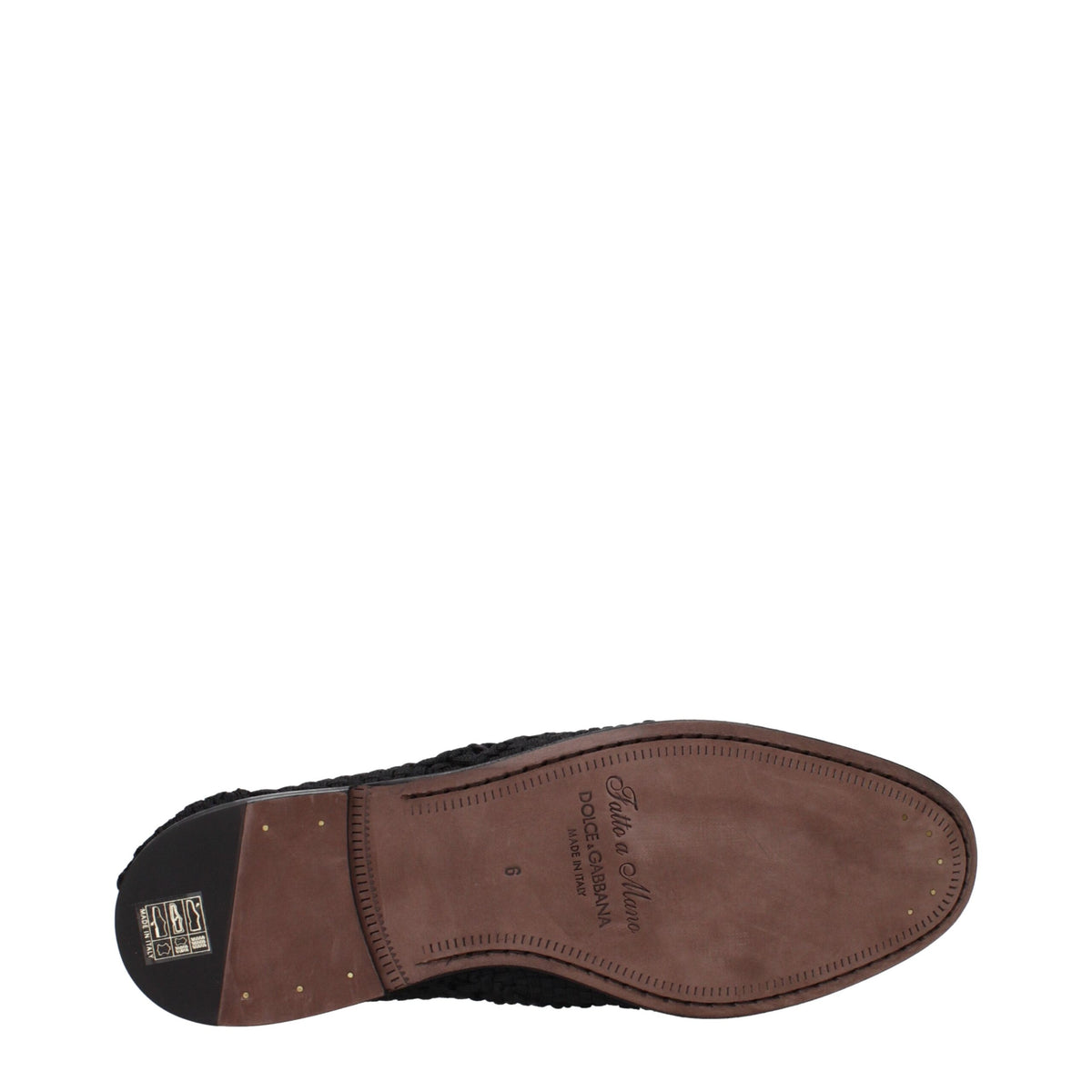 Black Fabric Oxfords And Derbies